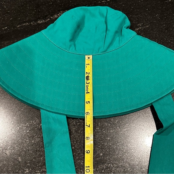 NWT Free People Shoreline Bucket Hat Kelly Green Removable Straps OS - Picture 10 of 12